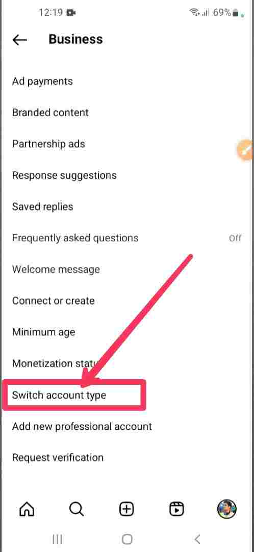 Switch-Instagram-Account-Type