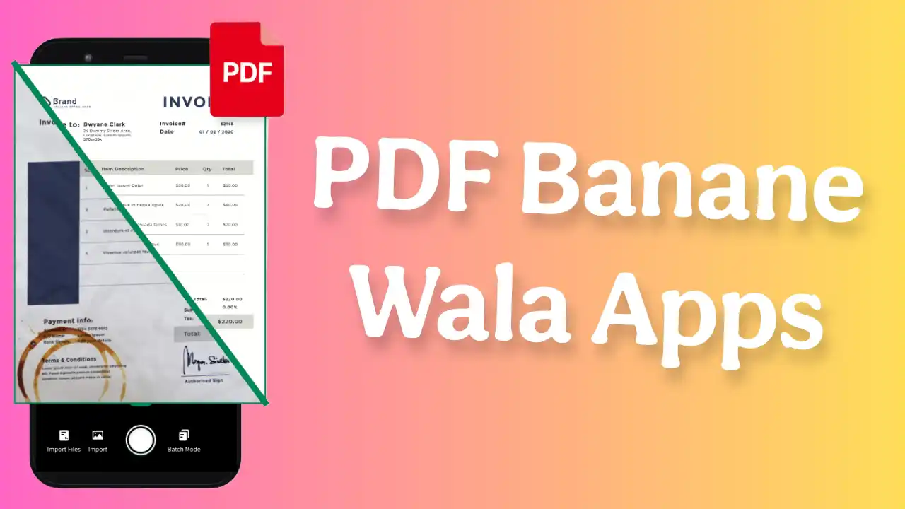 Pdf banane wala apps