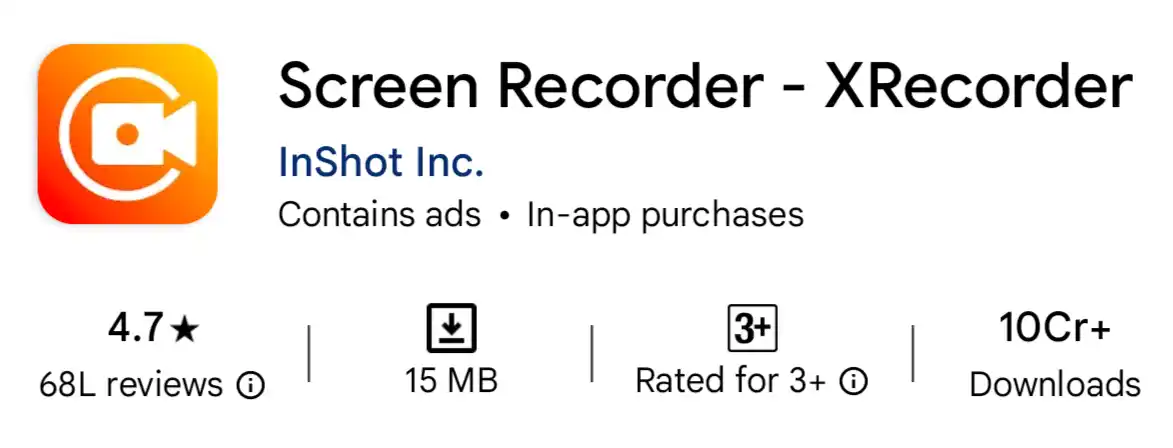 XRecorder 