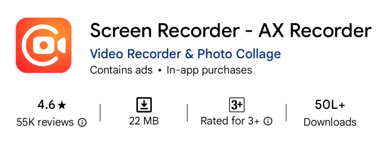 AX Recorder 